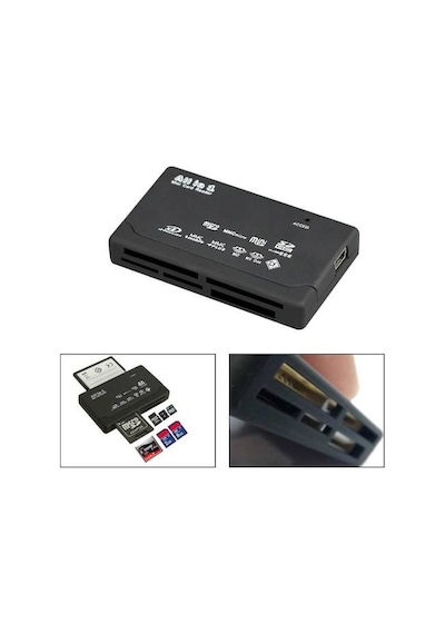 Çoklu Kart Okuyucu All İn 1 Cf Micro Sd Sd Mini Sd Sd Hc Card Reader