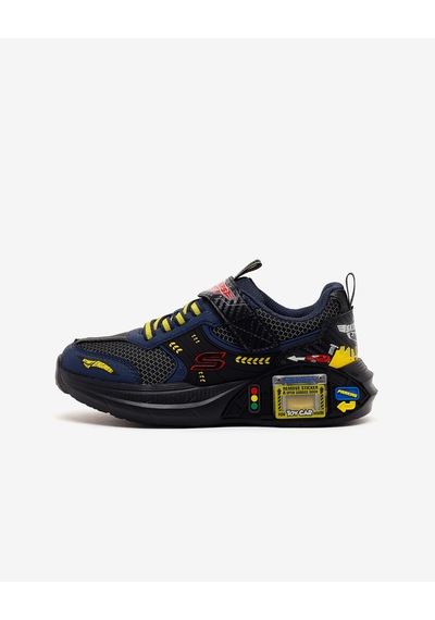 Skechers Garage Büyük Erkek Çocuk Siyah Spor Ayakkabı 402150l-bknv Juststep