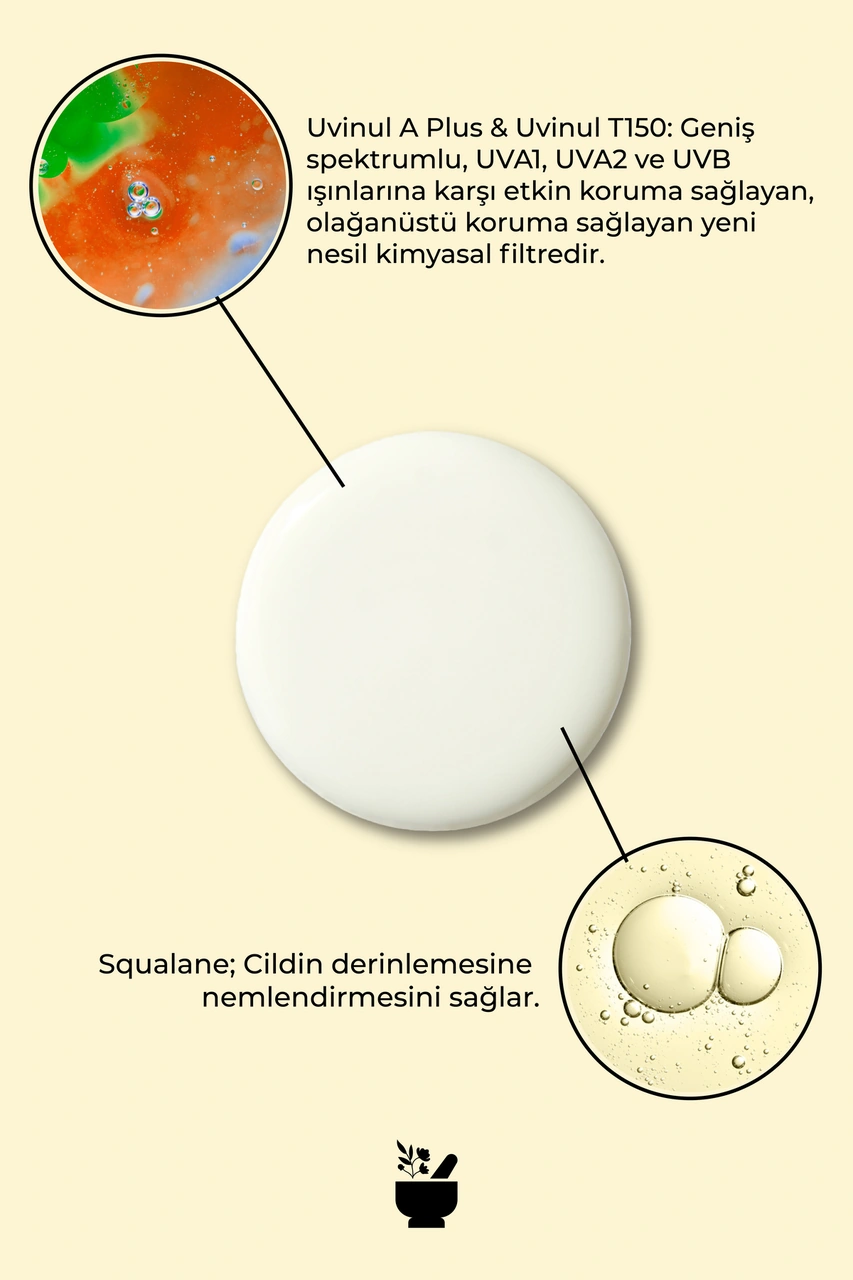 Cosmed Güneş Koruyucu SPF50 Sun Serum - Glowy Sun Serum - Makyaj Altı - SPF50+ Glowy Sun Serum - 50 ml