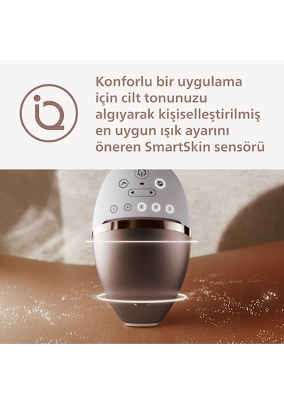 Philips BRI951/03 – 450.000 Atım Lazer Epilasyon Cihazı 4 akıllı başlık: Vücut, Yüz, Bikini,Koltuk Altı - Kablolu/Kablosuz - SkinAi, SmartSkin Philips BRI951/03 – 450.000 Atım Lazer Epilasyon Cihazı 4 akıllı başlık: Vücut, Yüz, Bikini,Koltuk Altı - Kablolu/Kablosuz - SkinAi, SmartSkin