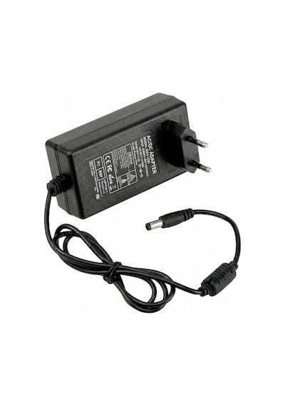 12v Fişli Adaptör 5 Amper 60 Watt - Şerit Led, Modem Ve Kamera Uyumlu Güç Kaynağı Trafosu - Cata