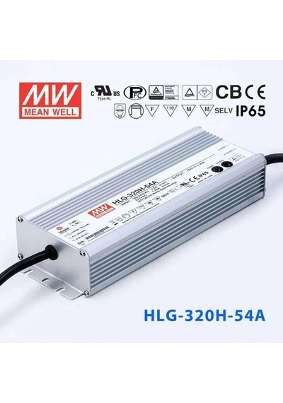 Hlg-320h-54a Hlg320h54a 54vdc 5.95amp Adj Meanwell