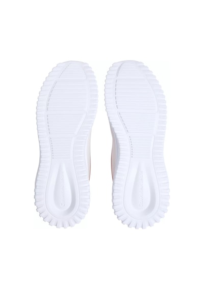 Calvin Klein Kadın Ck Eva Runner Ripstop Sneakers - Ekru Eggshell/dusty Coral