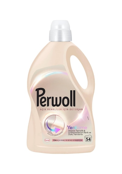 Perwoll Hassas Bakım Sıvı Çamaşır Deterjanı 3x2,97l 162 Yıkama Renkli, Siyah Ve Açık Renk Çamaşırlar İçin 2970 ML