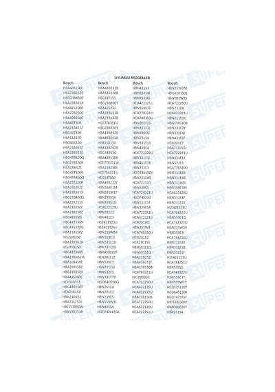Siemens Hba23b450e,hb559e1t,hb559w1t,hb301e0t,hm644200t,hb23ab540 İle Uyumlu Fırın Kapak Contası