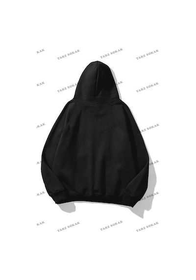 Startmore Y2k Unisex Star Sweatshirt Kod 1655 Siyah Siyah