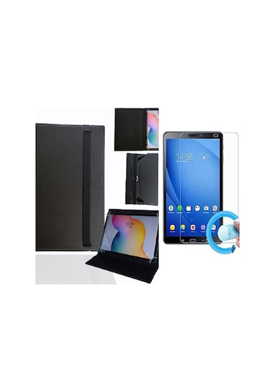 Polypad C504 - 7" Tablet Uyumlu Üniversal Kapaklı Tablet Kılıfı Ve Nano Ekran Koruyucu Kapaklı Kılıf