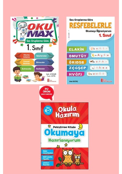 1.sınıf Okumayı Öğreniyorum Hazırlanıyorum Seti