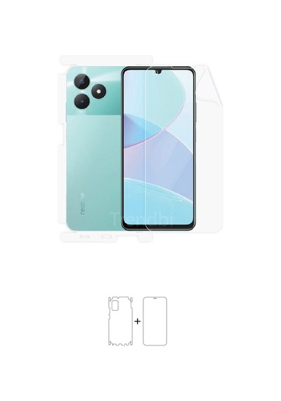 Realme C51 Tam Kaplama 360 Derece Full Body Poliüretan Film