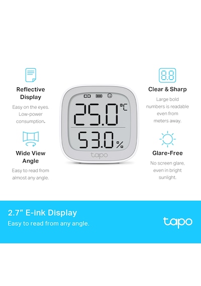 Tp-lınk Tapo T315, Akıllı Sıcaklık Ve Nem Monitörü