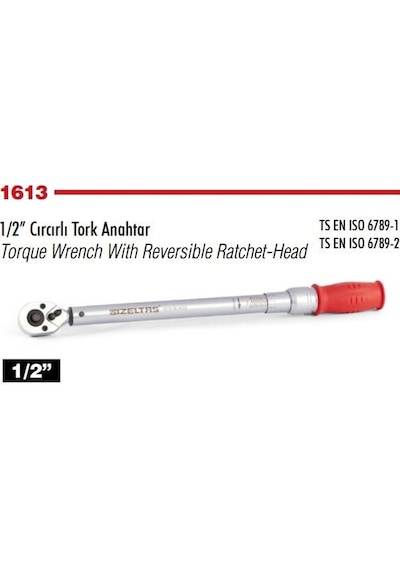 İZELTAŞ Cırcırlı Tork Anahtarı 40-200 NM - 4-20 Kg 1/2 (1613 06 4020)