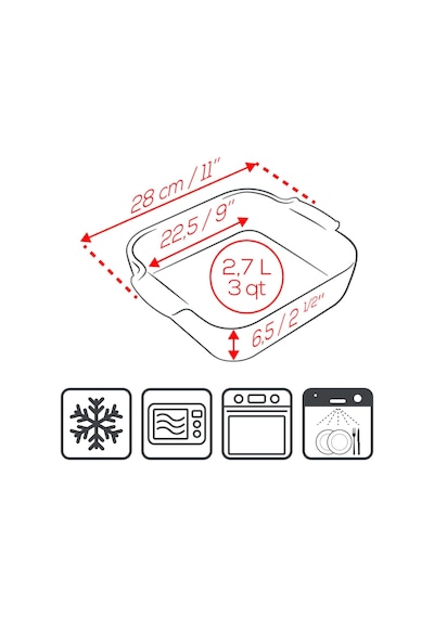 Tr 60190 Appolia Fırın Tenceresi, Seramik, Mavi Diğer