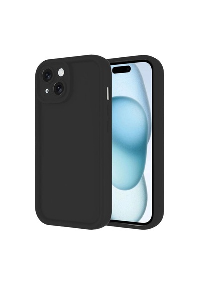 Apple iPhone Uyumlu, 14 Kılıf Viera Silikon - Siyah