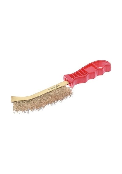 Kıvrık Uçlu Fırça Plastik Saplı
