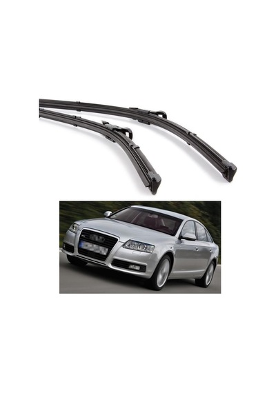 Audi A6 Ön Cam Silecek Süpürgesi Takimi 2005--2011 560Mm+560Mm.