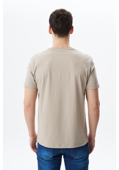 AR-MA Arma Erkek Regular Fit Baskılı Süprem Bisiklet Yaka Tişört Y29344453802 Bej