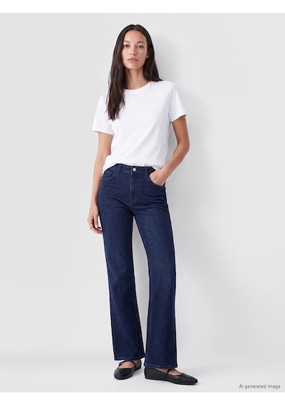 Lc Waikiki Lc Waıkıkı Beyaz %100 Pamuklu Oversize Kadın Tişört