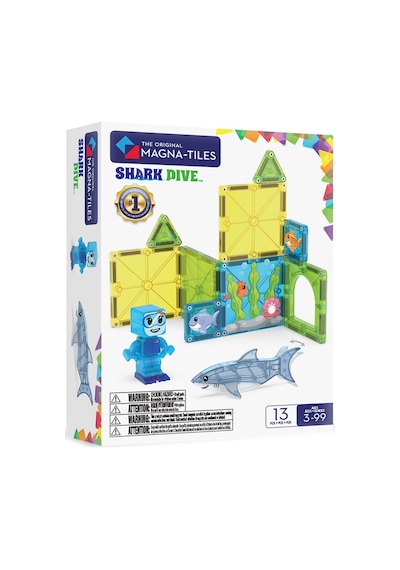 Magna-tıles - Shark Dive Manyetik Bloklar - 13 Parça