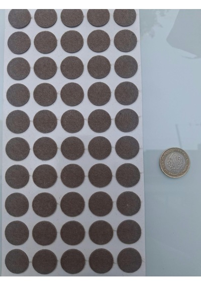 Keçe 90747 Hrd 4 Paket 20 Mm Kahve Masa Sandalye Koltuk Baza Ayak Çizdirmez Yapışkanlı