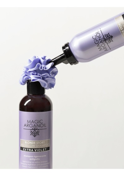 Nook Blonde Story Sarı Gri Saçlar Ekstra Mor Pigmentli Argan Kuşburnu Öz Yoğun Tonlayıcı Şampuan 250 ML