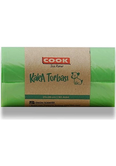 Cook Köpek Dışkı Torbası 30'lu