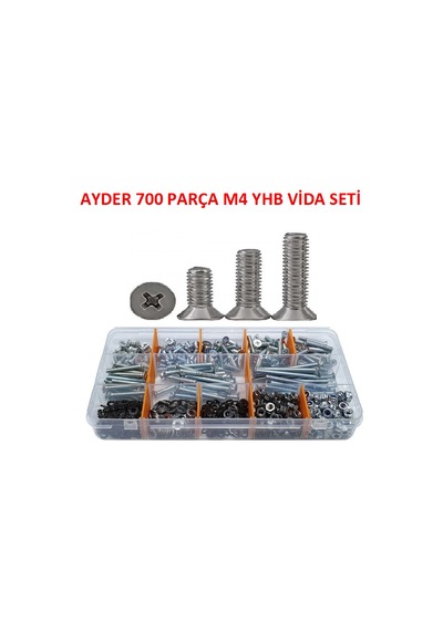 Ayder Hırdavat M4 Yhb Vida Seti