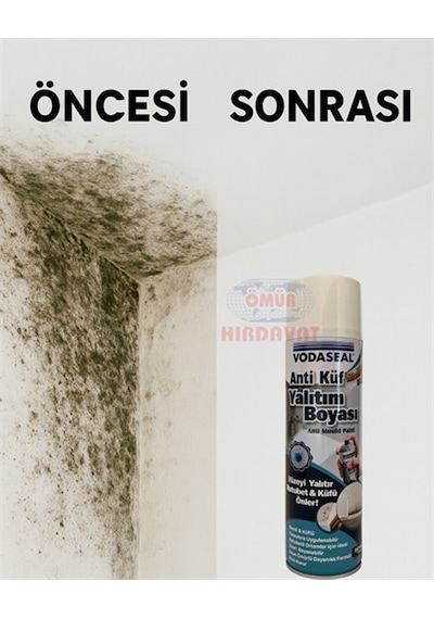 Anti Küf Yalıtım Boyası 400ml Rutubet & Küf Önleyici Izolasyon Sprey