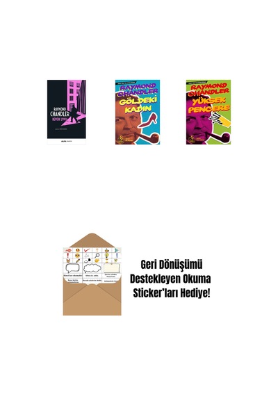Büyük Uyku + Göldeki Kadın Cep Boy + Yüksek Pencere Cep Boy + Okuma Sticker'ları