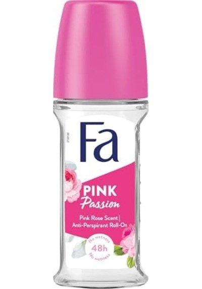 Fa Pink Passion Çiçeksi Kokulu Kadın Roll-on 50 Ml 1 Adet