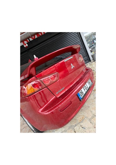 Mitsubishi 2008 Sonrası Lancer Uyumlu Stil Bagaj Üstü Spoyler - Astarlı Boyaya Hazır - A+ İşçilik