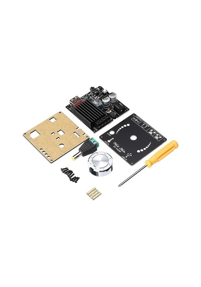 Zk-1002m 2x100w Bluetooth 5.0 Usb Aux Stereo Amfi Modülü Ses Kontrollü