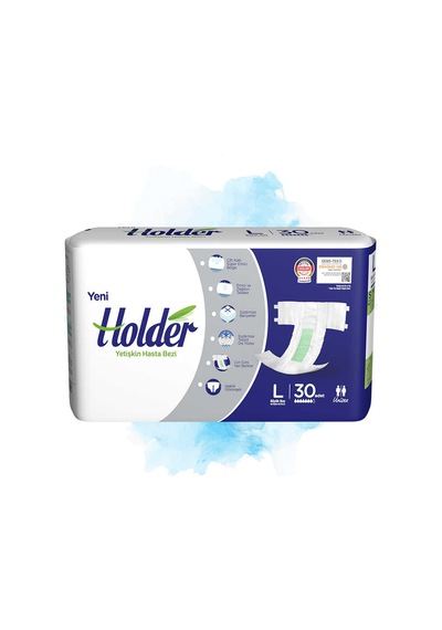 Holder Large Yetişkin Hasta Bezi - 30 Adet L