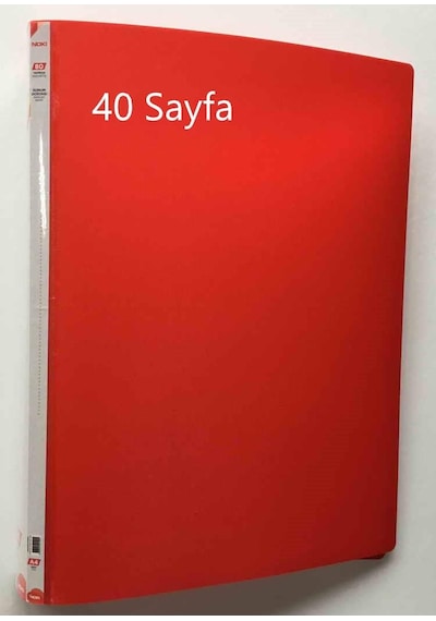 Noki Sunum Dosyası 40 Lı - Kırmızı