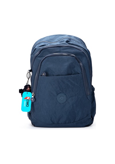 Nemo Bags Lacivert Çantası Krinkıl Su Geçirmez Okul Çantası
