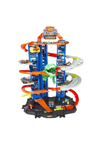 Hot Wheels Hw Robotik T-rex Ultimate Garaj Hot Wheels Robotik T-rex Ultimate Garaj, 100'den Fazla Aracı Kolayca Saklayabilir Gjl14 Gjl14