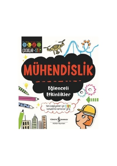 Mühendislik-Eğlenceli Etkinlikler - Jenny Jacoby - İş Bankası Kültür Yayınları