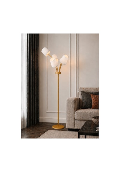 Florina Eskitme Metal Premium Tasarım 5 Başlıklı Kumaş Şapkalı Ayaklı Lambader Krem Başlıklı Modern Dekoratif Zemin Lambası Salon Oturma Odası Yatak Odası Köşe Aydınlatma E27 Duy Uyumlu Florina Eskitme Metal Premium Tasarım 5 Başlıklı Kumaş Şapkalı Ayaklı Lambader Krem Başlıklı Modern Dekoratif Zemin Lambası Salon Oturma Odası Yatak Odası Köşe Aydınlatma E27 Duy Uyumlu
