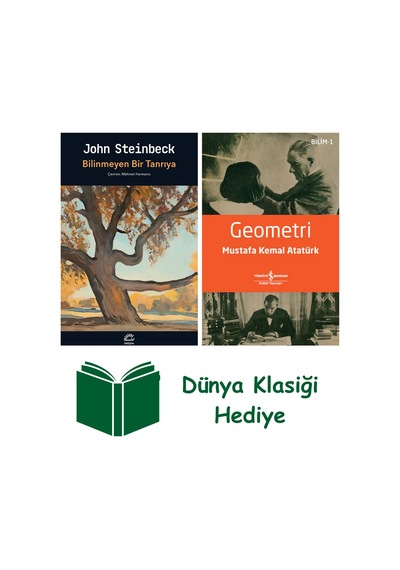 Bilinmeyen Bir Tanrıya + Geometri + Dünya Klasiği Hediye