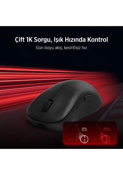 Phılıps Spk9418b, Evnıa, Siyah, Usb Nano 2,4gh Ve Bluetooth Kablosuz, 12.000dpi, Optic, 6 Programlanabilir Buton, Şarj Edilebilir, Gamıng Mouse Sc-400