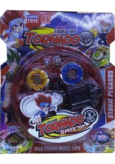 Prestij Oyuncak Beyblade Sahalı 2 Li Işıklı Topaç Oyunu Prestij
