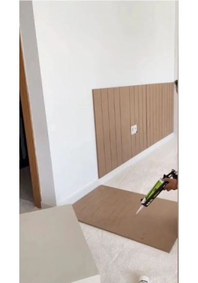 Dekoratif, Duvar Çıtası, Ahşap Duvar Paneli, Boyanabilir, Ham