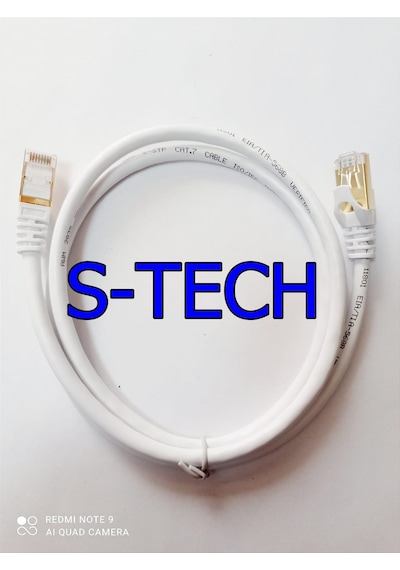 S-Tech Sstp Cat 7 - Cat 6A / 2 Metre Pach Kablo İnternet