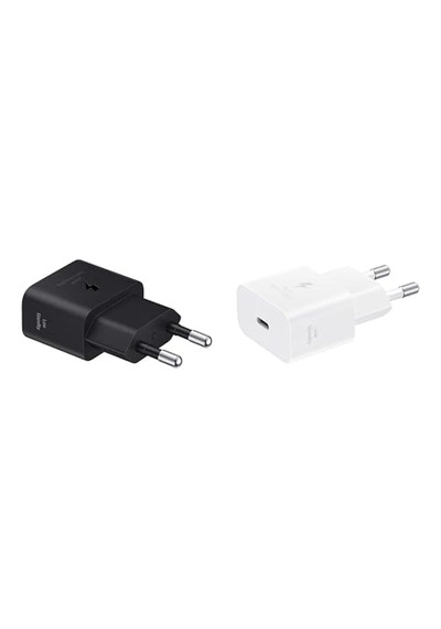 Şarj Adaptörü Enerji Tasarruflu Şarj Cihazı Usb-c Veri Kablosu 25 Watt Siyah Ep-t2510x