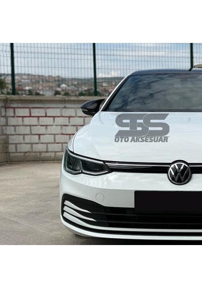 Vw Golf 8 Batman Yarasa Ayna Kapağı Piano Black 2021 Model (Sts Oto Aksesuar)