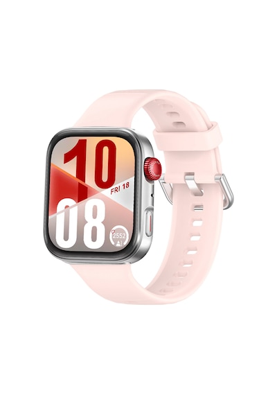 Huawei Watch Fit 4 Fit 4 Pro İle Uyumlu Dikiş Desenli Metal Tokalı Dokuma Silikon Kordon