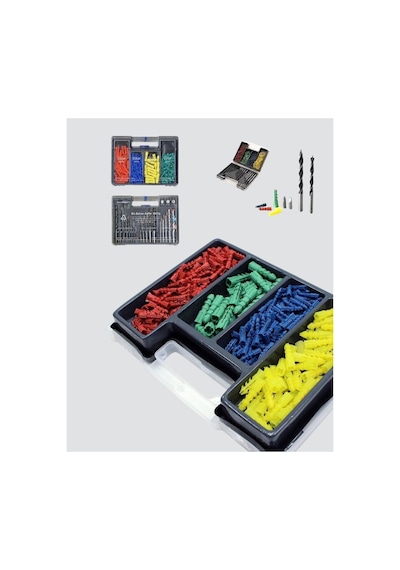 Matkap Ucu Seti Organizerli Çok Amaçlı Delme Uçları Yeni Nesil - Hs08377085-1375