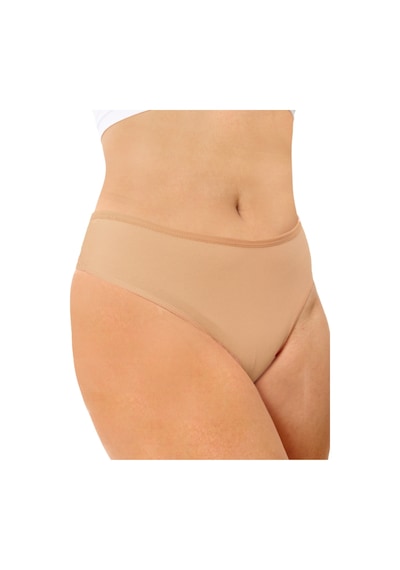 Alya Underwear Kadın Bato Tanga Pamuklu Külot, Büyük Beden String, 5'li Paket- 2 Siyah, 1 Beyaz, 2 Ten Renkli P02
