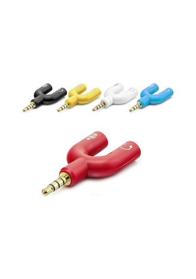 Hadron Hn4612K Plastik Mikrofon Ve Kulaklık To Aux Audio Kablo (502688391)
