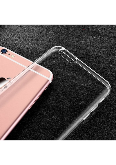 Apple Uyumlu iPhone 6 6S Kilif Seffaf Silikon Kamera Korumali 0,30 Mm 390563483