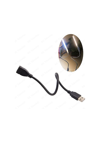 Esnek Metal USB 2.0 Erkek - Dişi Stand Veri Güç Uzatma Kablosu